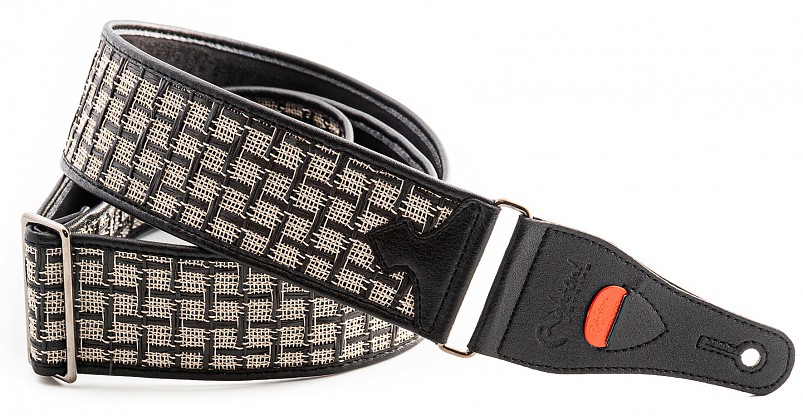 Checker II Guitar Strap Inspired by Vintage Amps | RightOn! Straps1
